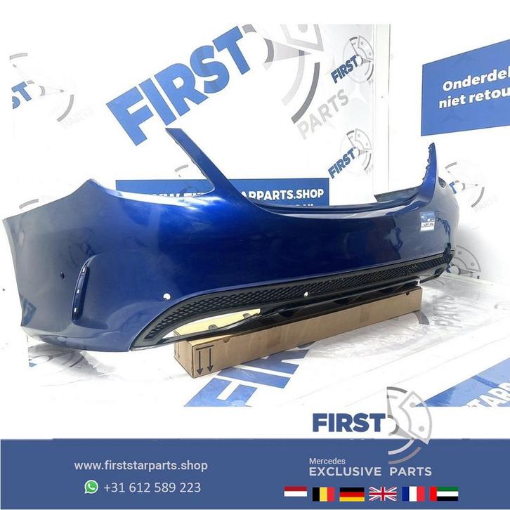 W205 BUMPER C KLASSE AMG ACHTERBUMPER COMPLEET ORIGINEEL C43, Auto-onderdelen, Carrosserie en Plaatwerk, Bumper, Mercedes-Benz