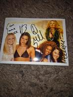 Spice Girls Gesigneerde Foto, Ophalen of Verzenden, Gebruikt, Foto of Kaart, Gesigneerd