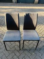 2 JYSK stoelen, Huis en Inrichting, Stoelen, Ophalen, Zo goed als nieuw, Grijs, Twee