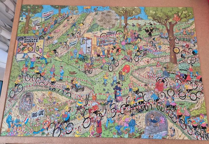 JAN VAN HAASTEREN WERELDKAMPIOENSCHAPPEN VELDRIJDEN, Hobby en Vrije tijd, Denksport en Puzzels, Zo goed als nieuw, Ophalen