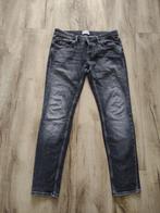 Prachtige zwarte stretch spijkerbroek van Cast Iron, maat L., Kleding | Heren, Spijkerbroeken en Jeans, Zwart, Cast Iron, W32 (confectie 46) of kleiner
