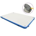 NIEUW | Vlot opblaasbaar 200 x 150x15 cm blauw en wit! GRTS, Verzenden, Nieuw