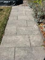 Hele mooie 60x30 tegels, 9m2, Tuin en Terras, Ophalen, 5 tot 10 m², Zo goed als nieuw, Beton