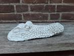 Krokodil betonnen beeld tuinbeeld beton, Tuin en Terras, Ophalen of Verzenden, Nieuw