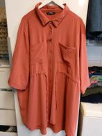 Doorknoop jurk, Bruin, Jurk, Gedragen, Ladies Fashion