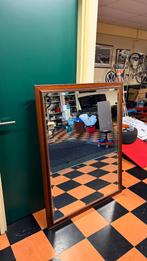 Grote houten spiegel 160x100, Ophalen, Gebruikt, 75 tot 100 cm, 150 tot 200 cm