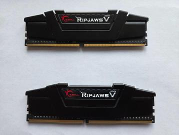 DDR4 2x8Gb 3200 MT/s - G.Skill Ripjaws V F4-3200C16D-16GVKB beschikbaar voor biedingen