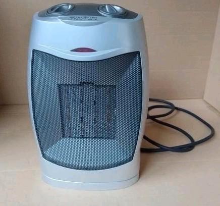Losse electrische keramische kachel 1500 watt PTC-302A, Huis en Inrichting, Kachels, Gebruikt, Vrijstaand, Overige soorten, Elektrisch
