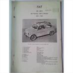 Fiat 600 600 D Multipla Vraagbaak losbladig 1955-1962 #2 Ned, Gelezen, Ophalen of Verzenden