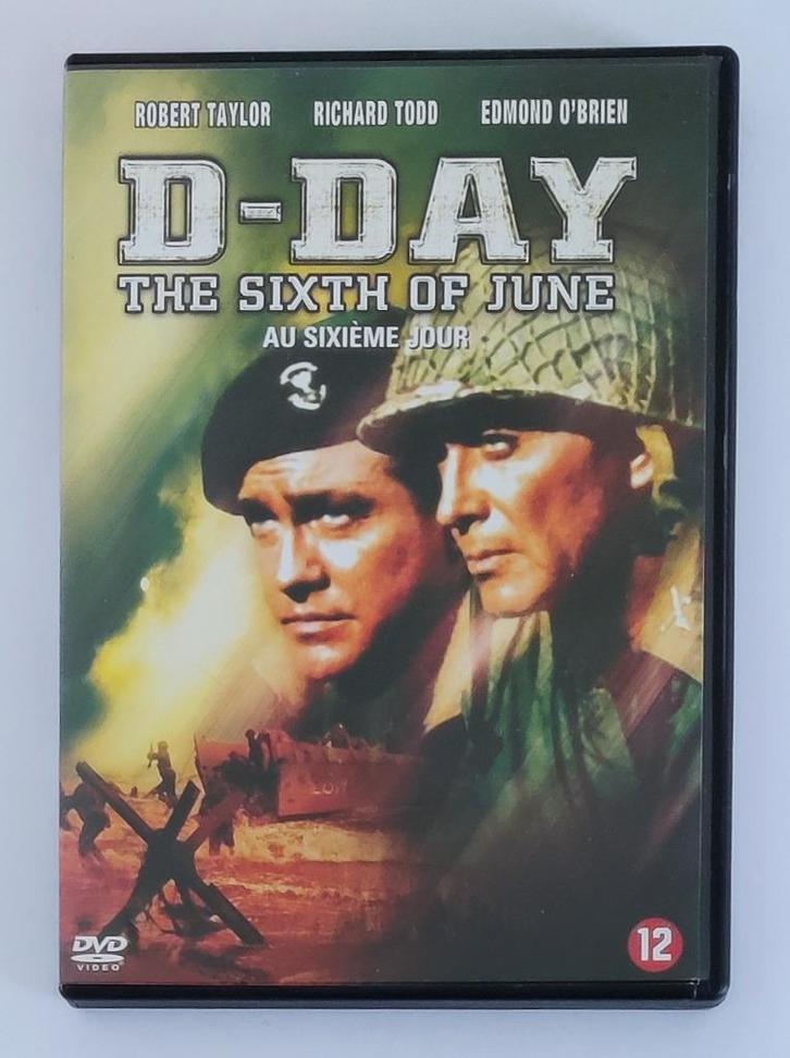 D-Day The Sixth of June DVD, Cd's en Dvd's, Dvd's | Klassiekers, Zo goed als nieuw, Drama, 1940 tot 1960, Vanaf 12 jaar, Ophalen of Verzenden