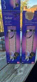 Solar lampen Lumineo, Tuin en Terras, Buitenverlichting, Ophalen of Verzenden, Nieuw, Zonne-energie, Minder dan 50 watt