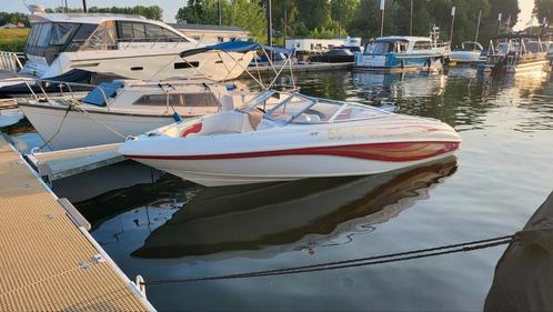 speedboot rinker 19.2 v6, Watersport en Boten, Speedboten, Zo goed als nieuw, 3 tot 6 meter, Benzine, 200 pk of meer, Polyester