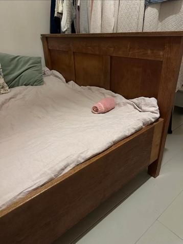 antiek bed verlengd naar 2 meter!!! beschikbaar voor biedingen