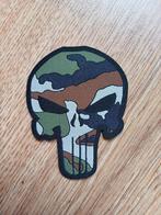 Patch / Embleem 3D PVC Punisher Frankrijk, Belgie en Camo, Embleem of Badge, Overige soorten, Overige gebieden, Ophalen of Verzenden