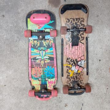 2 vintage skateboarden. beschikbaar voor biedingen