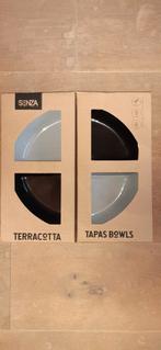 SENZA terracotta tapasschaaltjes nieuw in de doos  erg leuk, Nieuw, Ophalen of Verzenden, Schaal of Schalen, Overige stijlen
