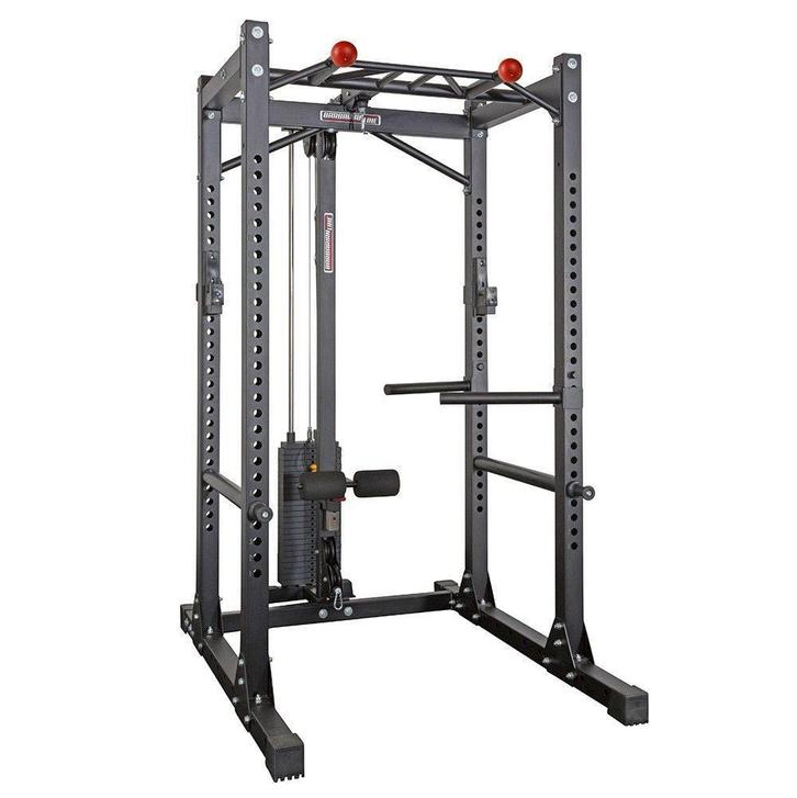 Barbarian Line Power Rack + Lat Pulley (BB-9031), Sport en Fitness, Fitnessapparatuur, Zo goed als nieuw, Krachtstation, Ophalen of Verzenden