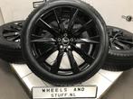Audi A6 zwarte lichtmetaal velgen 20"inch Winterbanden 5x112, Niet ingevuld, Niet ingevuld, Niet ingevuld