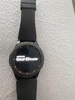 Samsung GEAR S3 frontier, Sieraden, Tassen en Uiterlijk, Smartwatches, Ophalen of Verzenden, Zo goed als nieuw, Zwart, Android