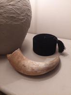 Decoratie hoorn en zwart doosje, Ophalen of Verzenden, Zo goed als nieuw