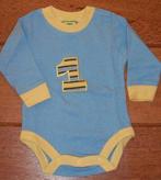 Blauwe Old Navy romper l/s maat 50/56 NIEUW (1066) a, Kinderen en Baby's, Babykleding | Maat 50, Nacht- of Onderkleding, Old Navy