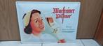 Metalen reclamebord Warsteiner Pilsener, Ophalen of Verzenden, Nieuw, Reclamebord, Plaat of Schild, Overige merken