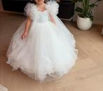 Prachtige Bruidsjurk met hoepen - Maat 4/5 jaar, Ophalen of Verzenden, Zo goed als nieuw