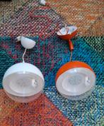 2 stuks retro Space Age Ikea Väster hanglampen, Huis en Inrichting, Lampen | Hanglampen, Ophalen of Verzenden, Zo goed als nieuw