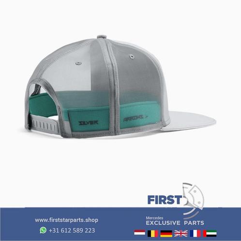 PETRONAS F1 AMG PET GRIJS origineel Mercedes PUMA FANWEAR he, Kleding | Heren, Hoeden en Petten, Gedragen, Ophalen of Verzenden