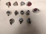 Oude vintage retro oldtimer fietslverlichting achterlicht, 4 bedels of meer, Ophalen of Verzenden, Overige materialen, Overige merken