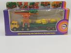 SIKU Henschel kraanbrug met buizen set 350, Hobby en Vrije tijd, Modelauto's | 1:50, Ophalen of Verzenden, Zo goed als nieuw, Bus of Vrachtwagen