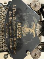 Antieke typmachine Adler, Ophalen