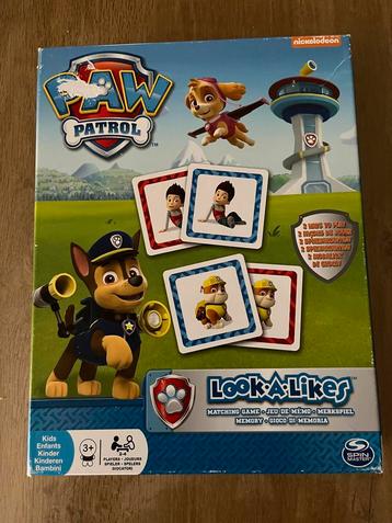Paw Patrol Memorie beschikbaar voor biedingen