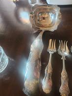 Antiek Zilveren Bestek Set, Antiek en Kunst, Antiek | Bestek, Ophalen of Verzenden