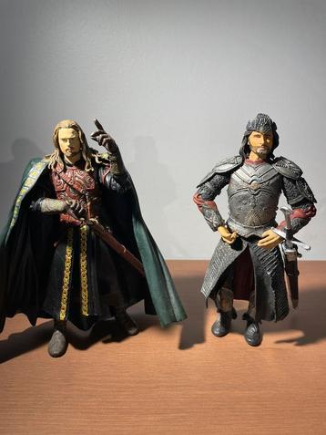Lord of the Rings figuren: Aragorn & Éomer 