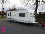 Burstner Amara 520 TL Enkele Bedden+Mover+Tent, Caravans en Kamperen, Caravans, 7 tot 8 meter, Bedrijf, Bürstner, Schokbreker