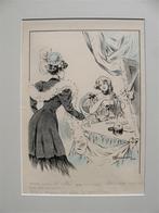 Tekening, Antiek en Kunst, Ophalen of Verzenden