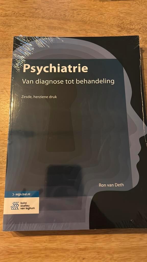 Ron van Deth - Psychiatrie | NIEUW, Boeken, Psychologie, Zo goed als nieuw, Ophalen of Verzenden