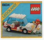 lego 6634-1 lego city, classic city stockcar (1986), Kinderen en Baby's, Speelgoed | Duplo en Lego, Ophalen of Verzenden, Gebruikt