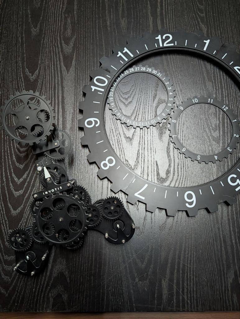 Defecte Invotis Klok - Onderdelen/Reparatie, Antiek en Kunst, Ophalen