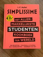 Simplistissime Studenten Kookboek - J.-F. Mallet, Voorgerechten en Soepen, Ophalen of Verzenden, Zo goed als nieuw, Europa