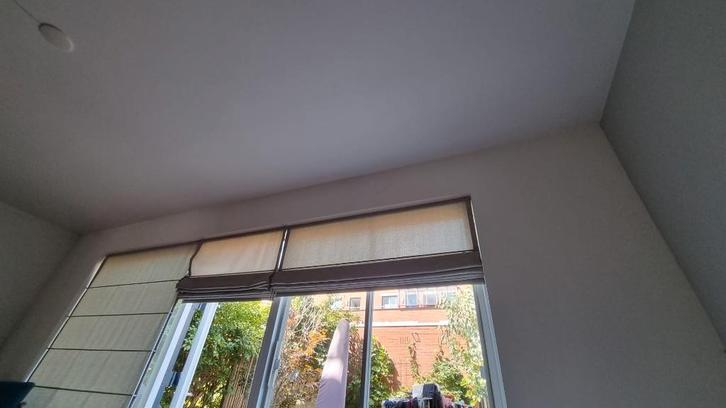 Vouwgordijnen licht doorlatend, Huis en Inrichting, Stoffering | Gordijnen en Lamellen, Gebruikt, 150 tot 200 cm, 100 tot 150 cm