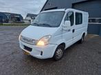 Iveco Daily 29L14V Euro 4 LD 2010 dubbele cabine 6 pers, Auto's, Iveco, Wit, Origineel Nederlands, Particulier