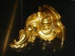 Wand Konsol Goudkleurig Ornament, Ophalen, Zo goed als nieuw