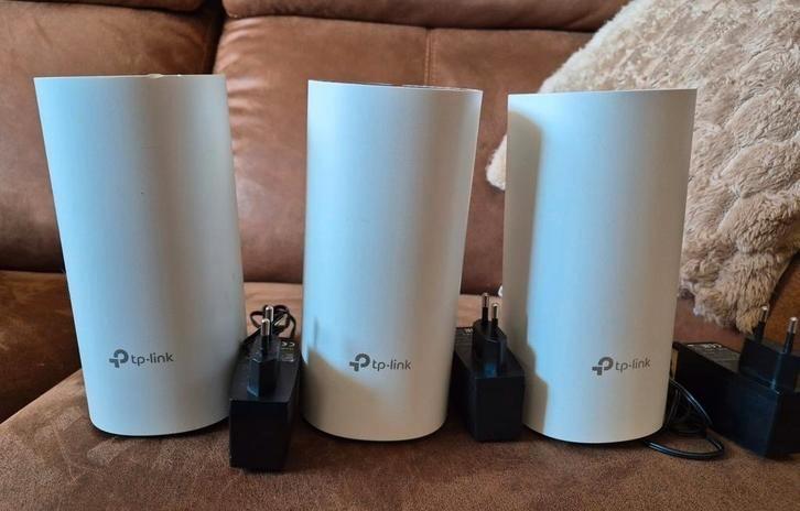 TP-Link Deco M4R Mesh WiFi Systeem-3delig, Computers en Software, WiFi-versterkers, Zo goed als nieuw, Ophalen of Verzenden
