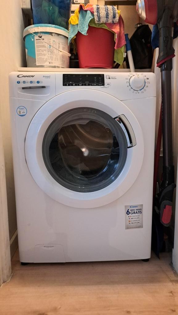 Candy Smart Wasmachine - Zeer Goed!, Witgoed en Apparatuur, Wasmachines, Minder dan 85 cm, 1200 tot 1600 toeren, Ophalen