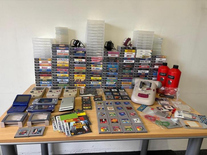 Gameboy, GBA & DS + Modding Kits + 145 Games, Spelcomputers en Games, Games | Nintendo Game Boy, Zo goed als nieuw, Overige genres