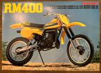 Brochure / folder - Suzuki crossmotor (~1980/85)., Ophalen of Verzenden, Zo goed als nieuw, Motoren