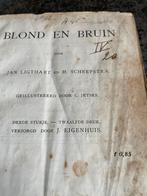 Blond en Bruin - Jan Ligthart, C. Jetses, Ophalen of Verzenden