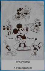 gezocht oud vroeg Disney Mickey Mouse ansichtkaart 1930 1940, Ophalen of Verzenden, 1920 tot 1940, Cultuur en Media